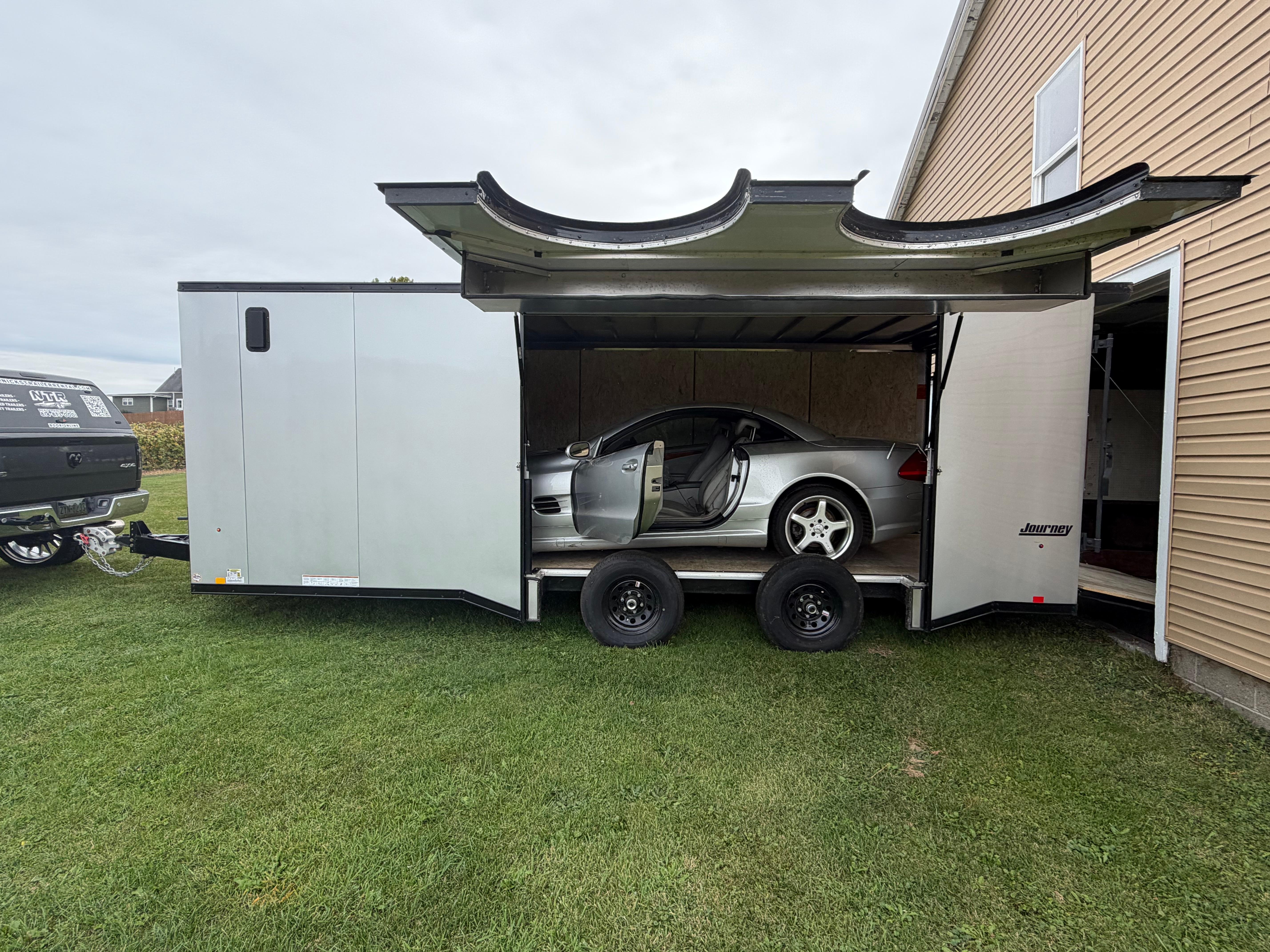 20ft Enclosed Car Trailer Erie PA rental - view 3 of 4